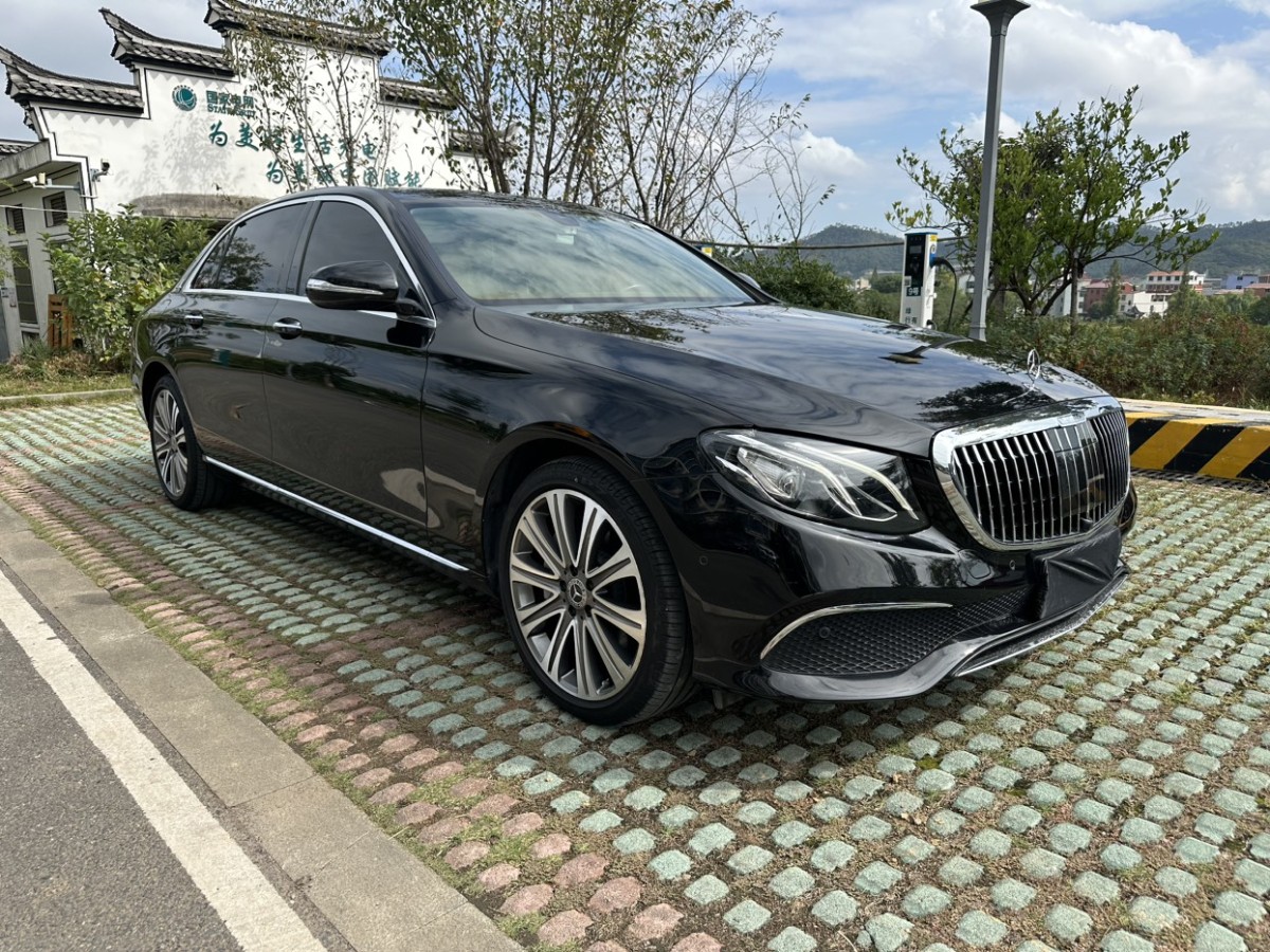 奔馳 奔馳E級(jí)  2018款 E 300 L 時(shí)尚型圖片