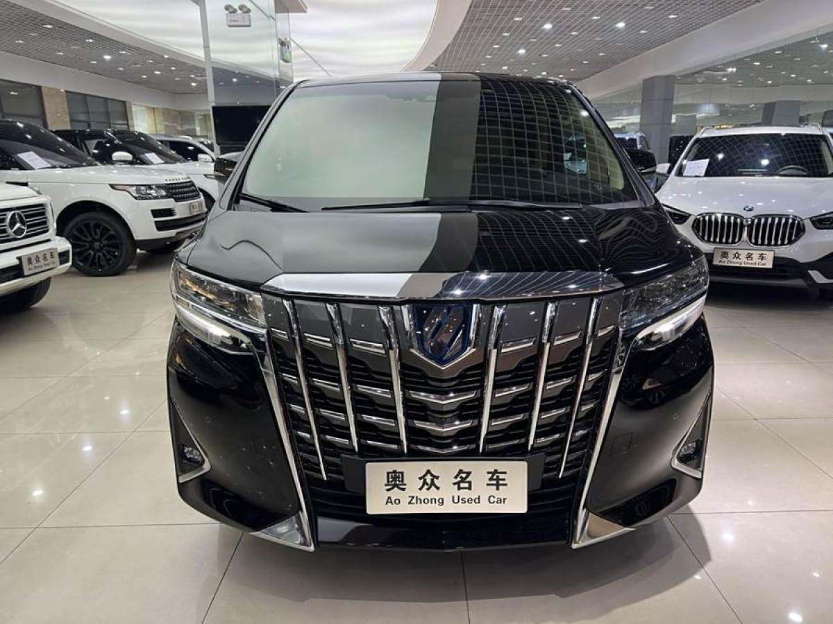 豐田 埃爾法  2021款 雙擎 2.5L 尊貴版圖片