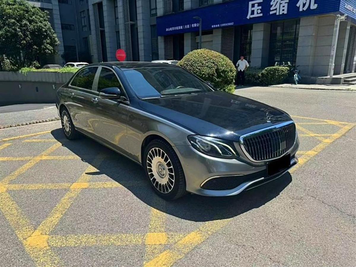 奔馳 奔馳E級(jí)  2019款 改款 E 300 L 時(shí)尚型圖片