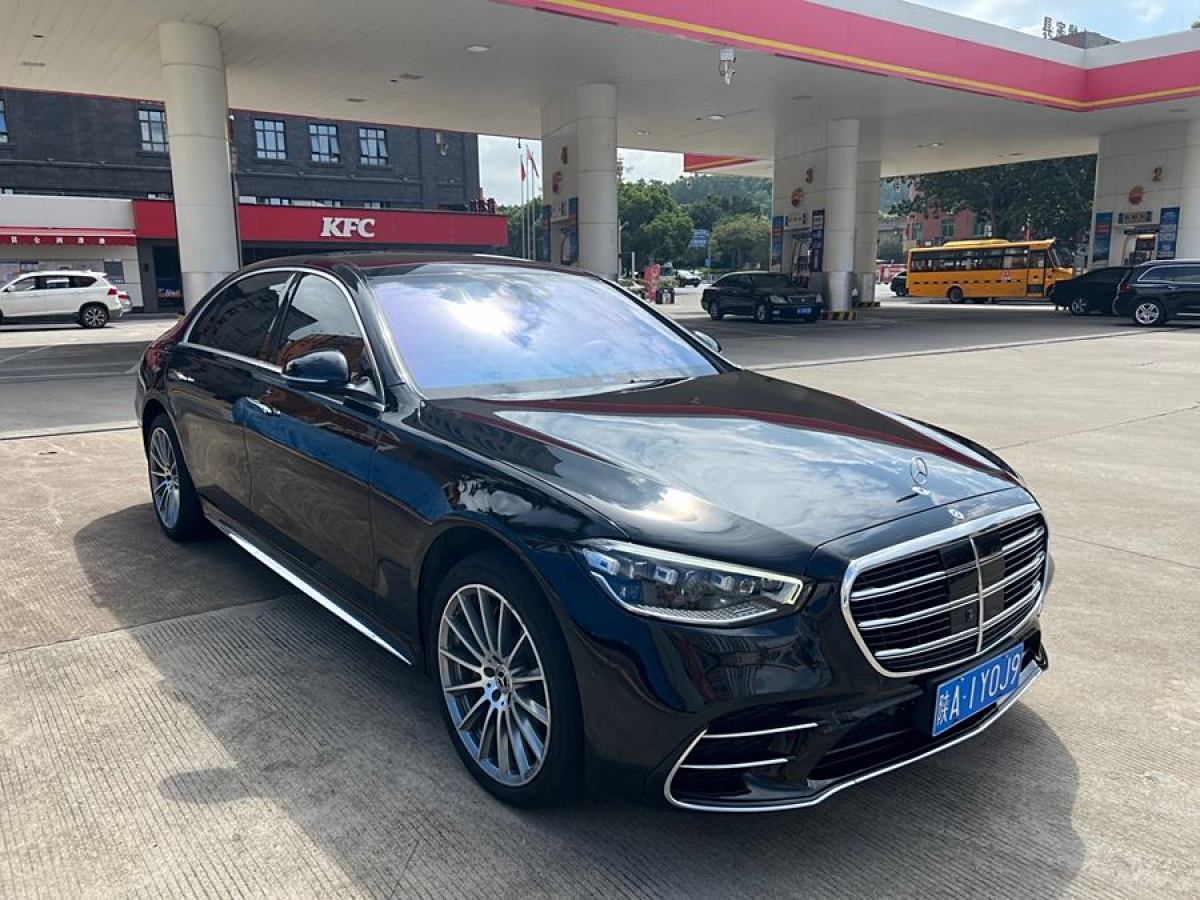 奔馳 奔馳S級(jí)  2021款 改款 S 500 L 4MATIC圖片