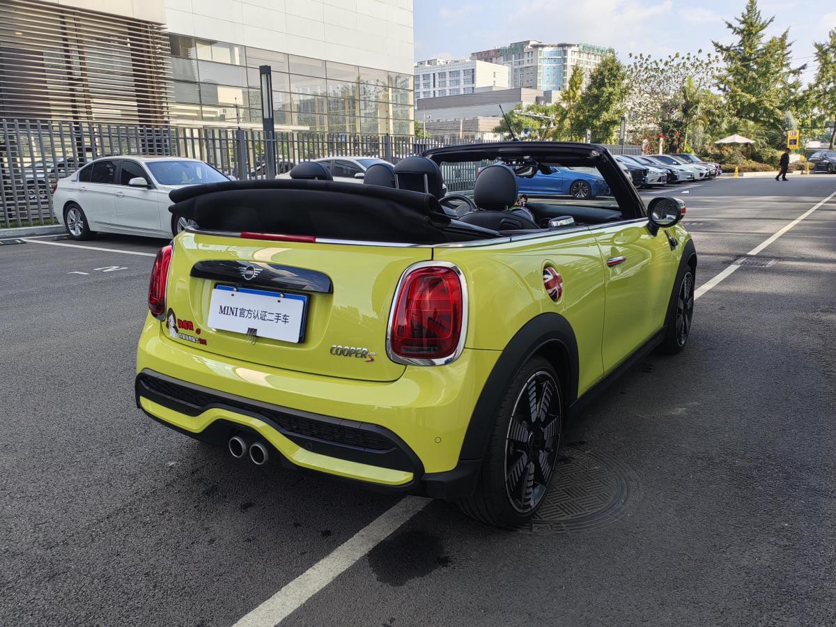 MINI MINI  2022款 改款 2.0T COOPER S CABRIO Sidewalk圖片