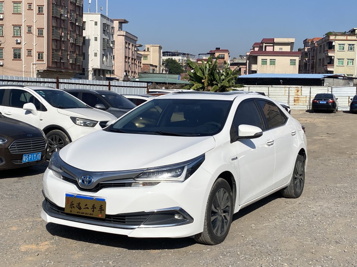 豐田 卡羅拉  2017款 改款雙擎 1.8L E-CVT領(lǐng)先版圖片