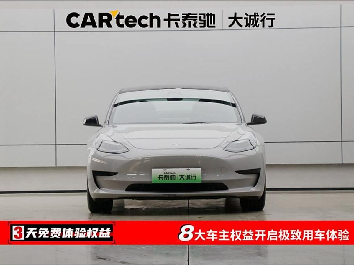 特斯拉 Model 3  2021款 改款 標(biāo)準(zhǔn)續(xù)航后驅(qū)升級版圖片