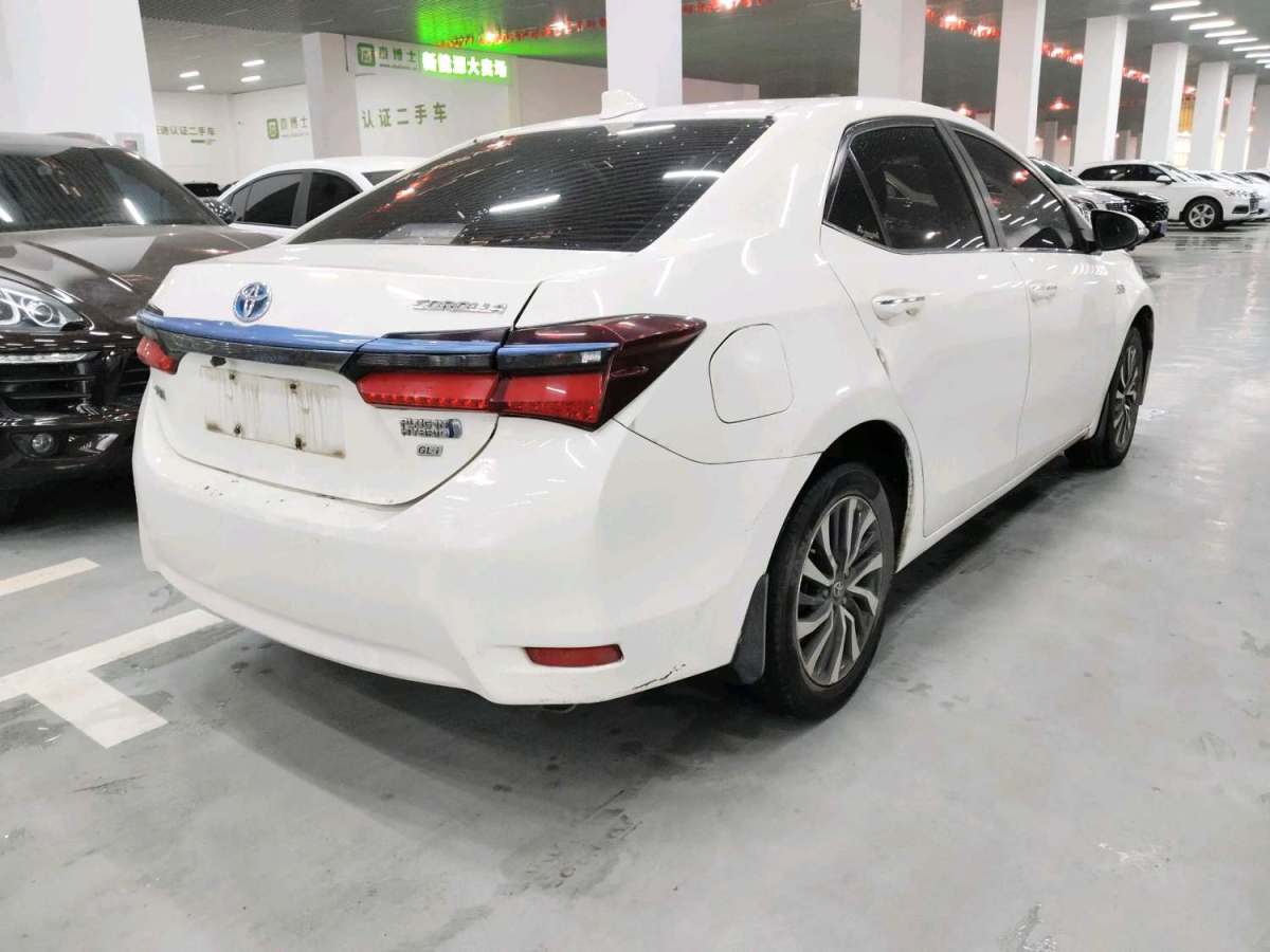 豐田 卡羅拉  2019款 雙擎 1.8L E-CVT旗艦版圖片