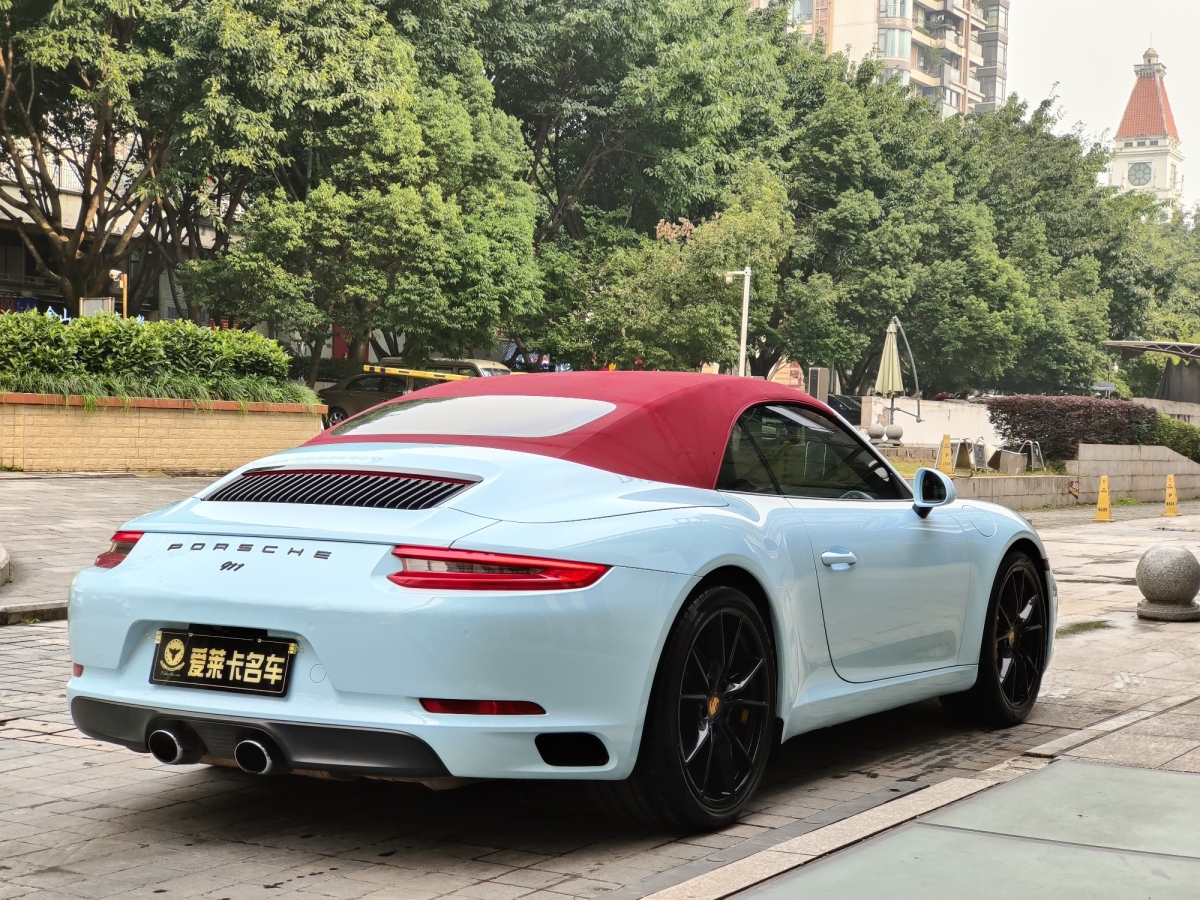 保時(shí)捷 911  2016款 Carrera Cabriolet 3.0T圖片