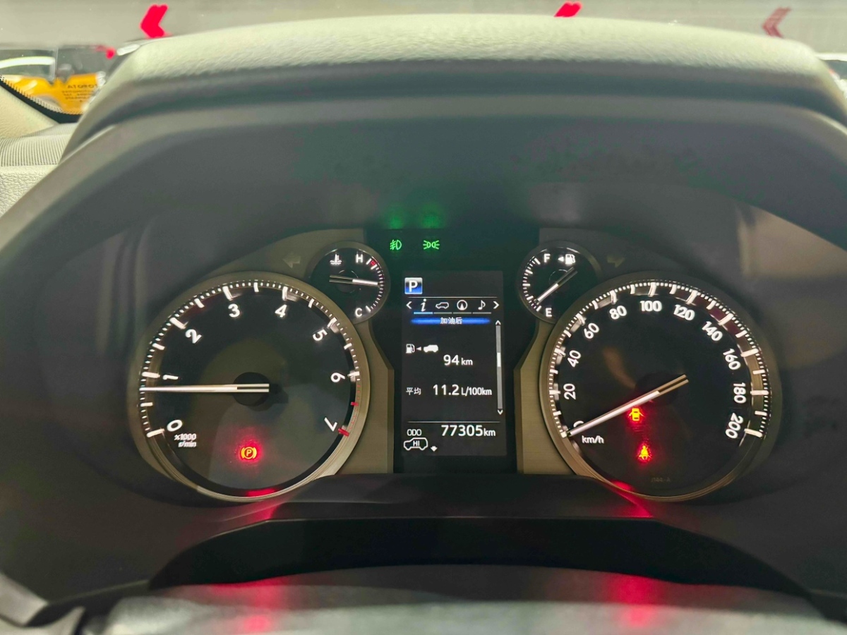 2019年2月丰田 普拉多  2018款 3.5L 自动VX NAVI后挂备胎