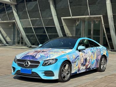 2017年7月 奔馳 奔馳E級(jí)(進(jìn)口) E 200 4MATIC 轎跑車(chē)圖片