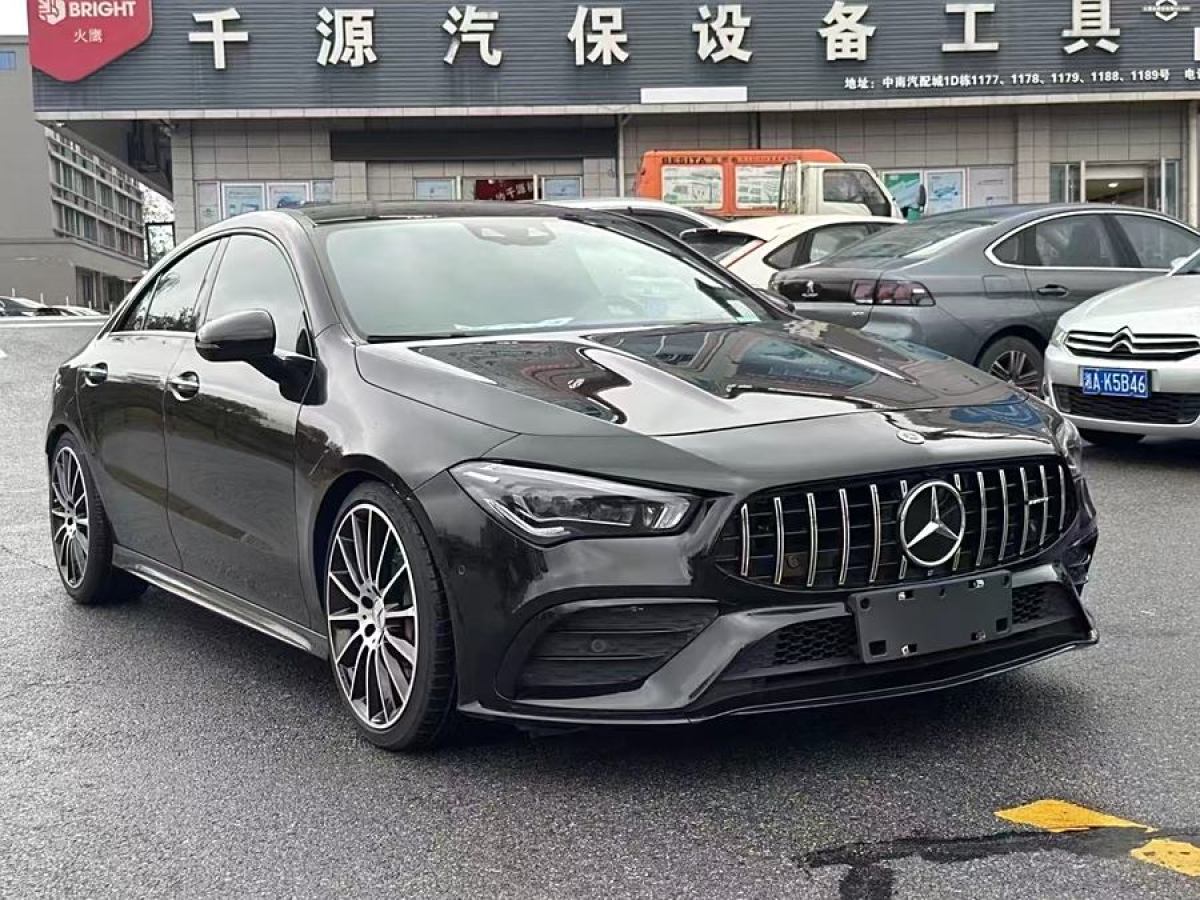 奔馳 奔馳CLA級AMG  2024款 改款 AMG CLA 35 4MATIC圖片