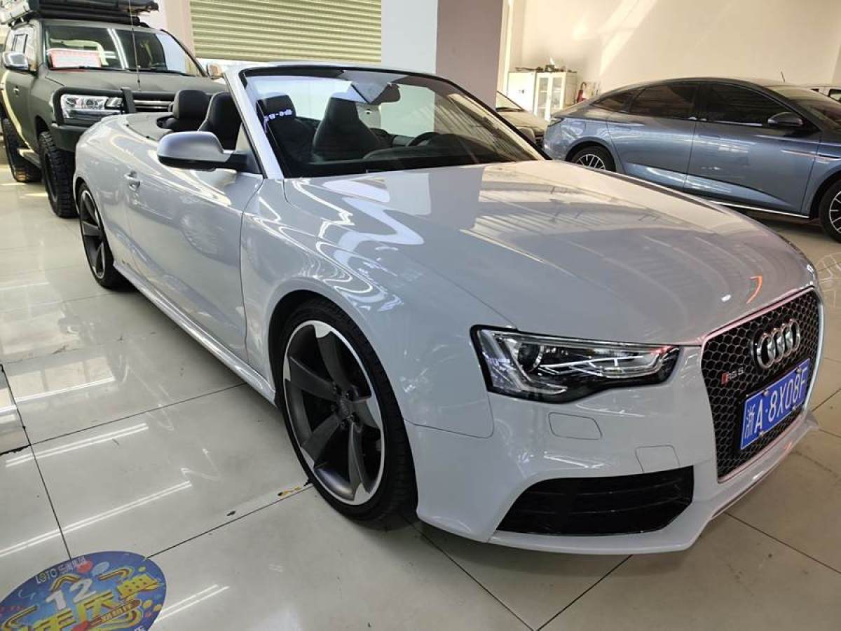 奧迪 奧迪RS 5  2013款 RS 5 Cabriolet圖片