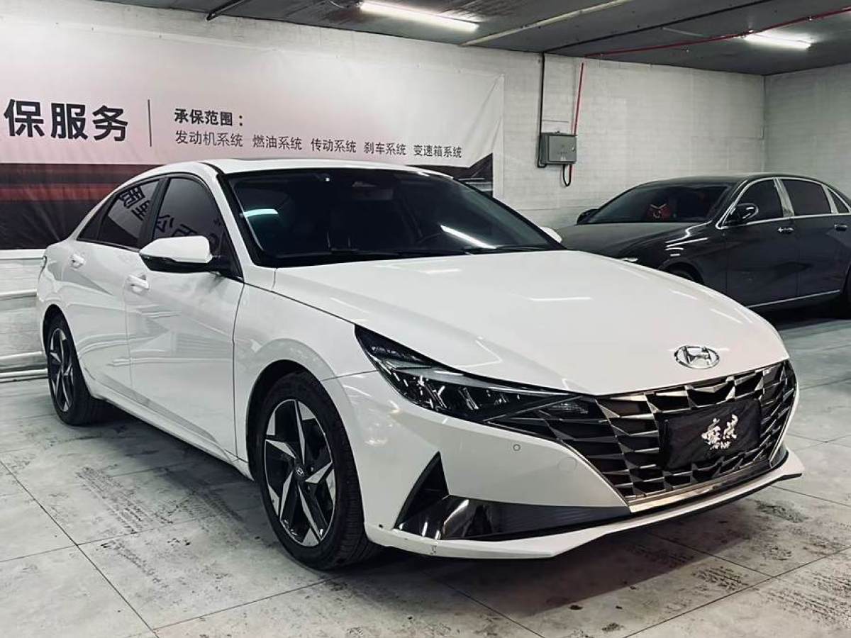 現(xiàn)代 伊蘭特  2022款 1.5L CVT LUX尊貴版圖片