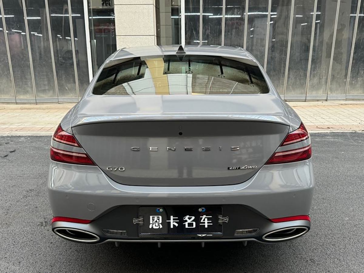 捷尼賽思 捷尼賽思G70  2021款 2.0T 四驅Edition 1限定版圖片