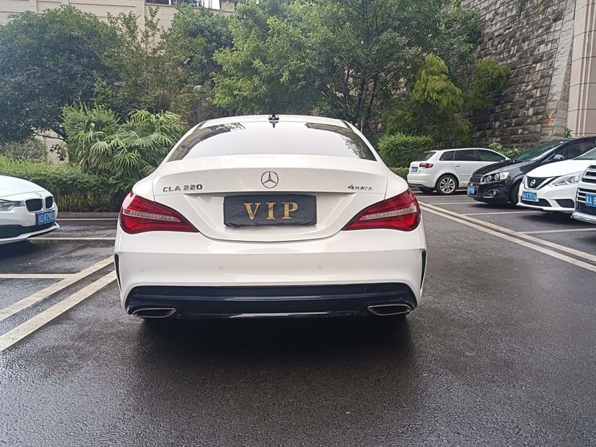 2018年9月奔馳 奔馳CLA級(jí)  2018款 CLA 220 4MATIC