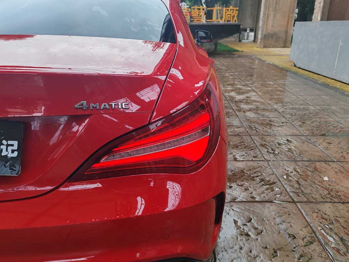 2018年7月奔馳 奔馳CLA級(jí)  2018款 CLA 220 4MATIC