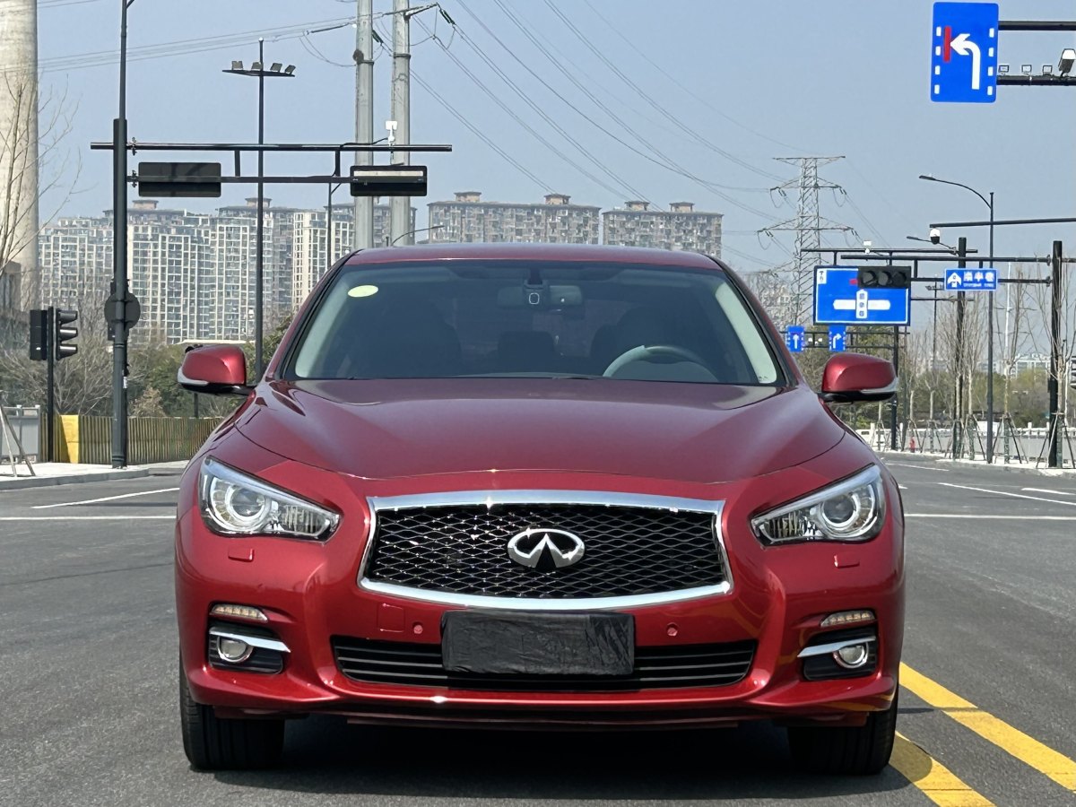 2015年6月英菲尼迪 Q50L  2015款 2.0T 悅享版