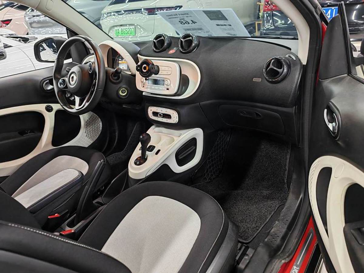 smart fortwo  2015款 1.0L 52千瓦硬頂激情版圖片