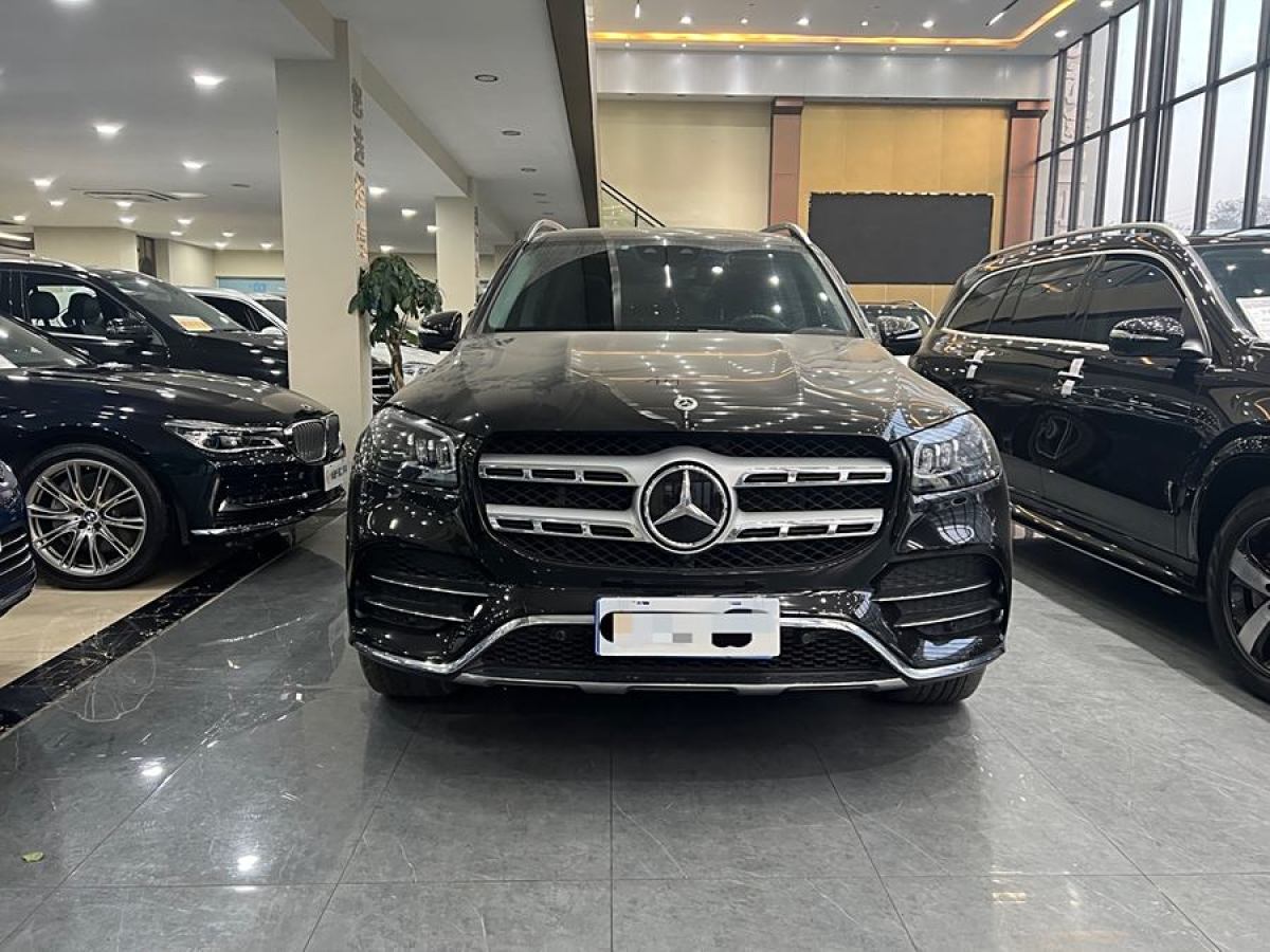 奔馳 奔馳GLS  2021款 改款 GLS 450 4MATIC 豪華型圖片