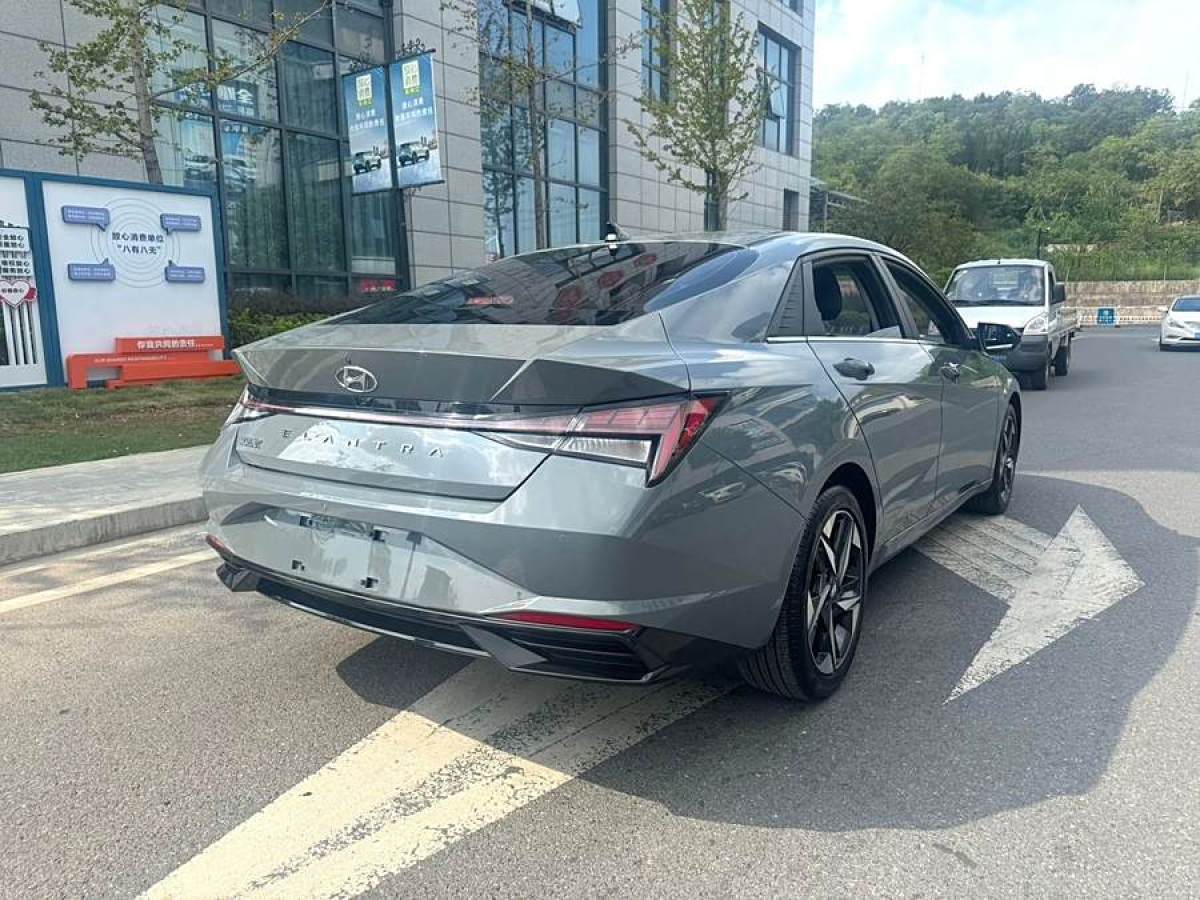 2023年8月現(xiàn)代 伊蘭特  2023款 1.5L CVT GLX精英版