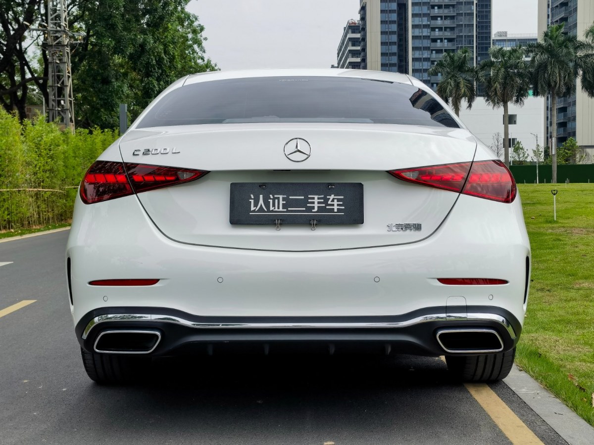 奔馳 奔馳C級  2022款 C 200 L 運動版圖片