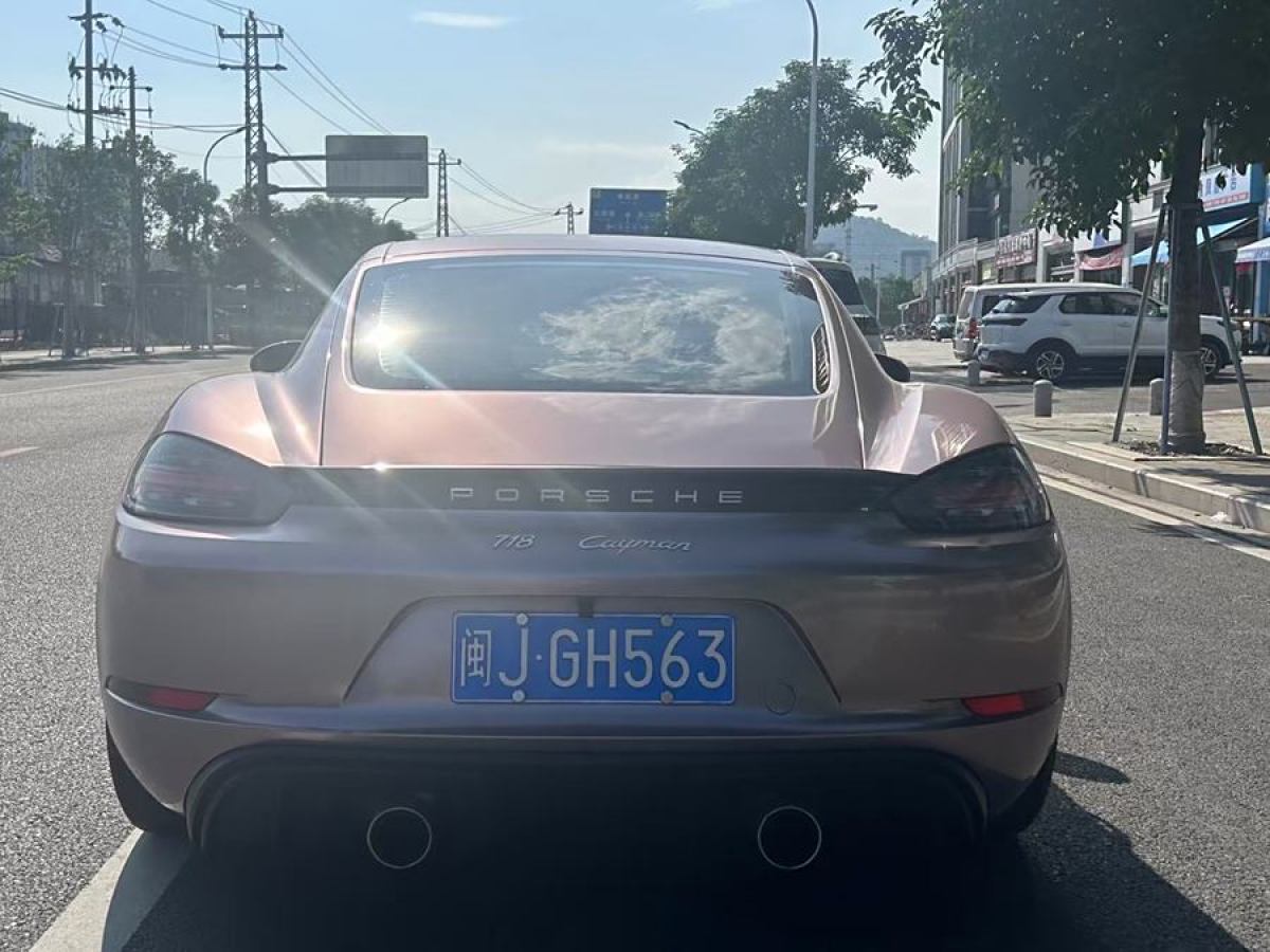 保時(shí)捷 718  2018款 Cayman 2.0T圖片