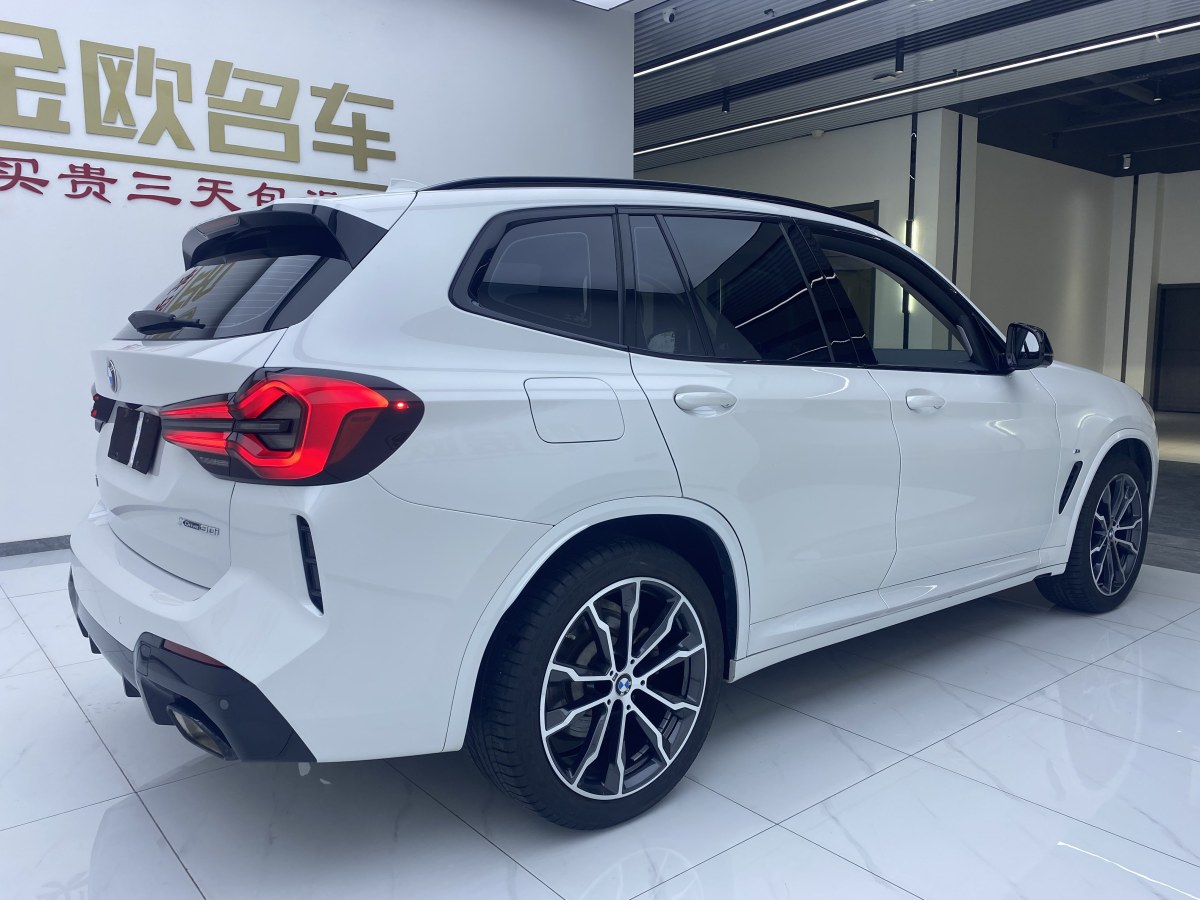 寶馬 寶馬X3  2022款 xDrive30i 領(lǐng)先型 M曜夜套裝圖片