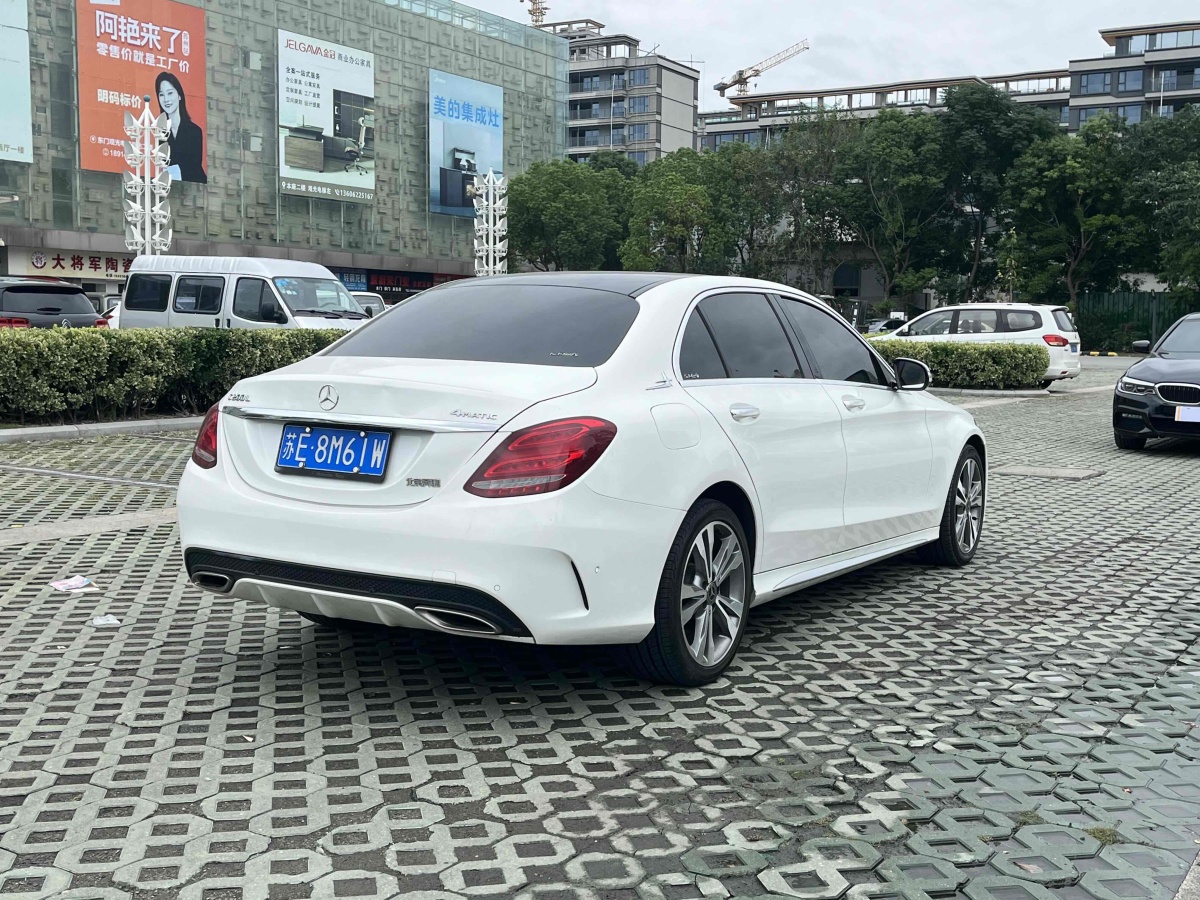 奔馳 奔馳C級  2018款 C 200 L 4MATIC 運動版圖片