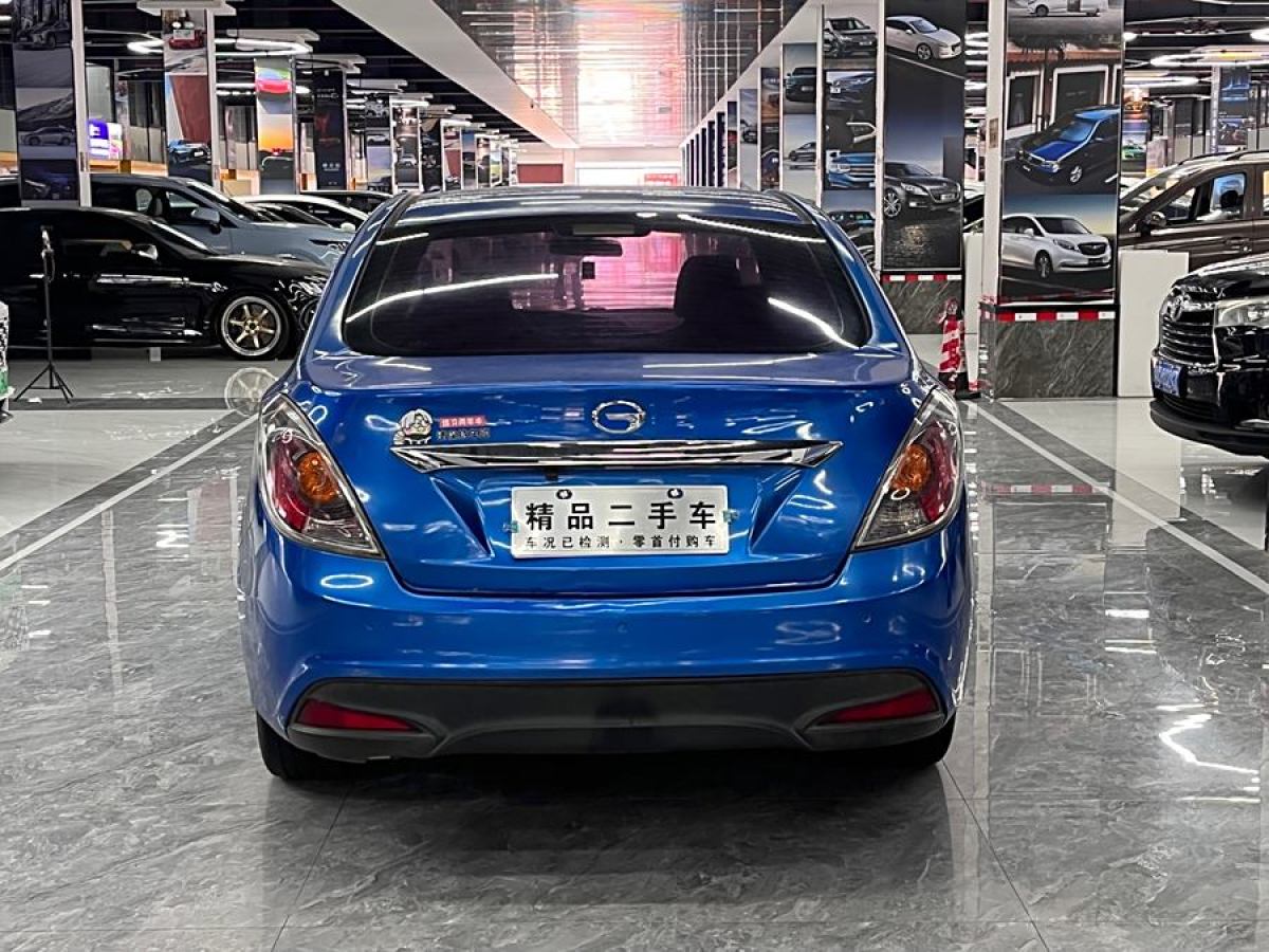 2013年9月廣汽傳祺 GA3  2013款 1.6L 自動尊貴ESP版