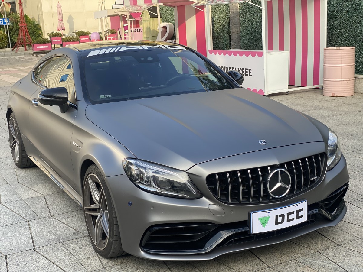 2021年2月奔馳 奔馳C級AMG  2021款 AMG C 63 轎跑車