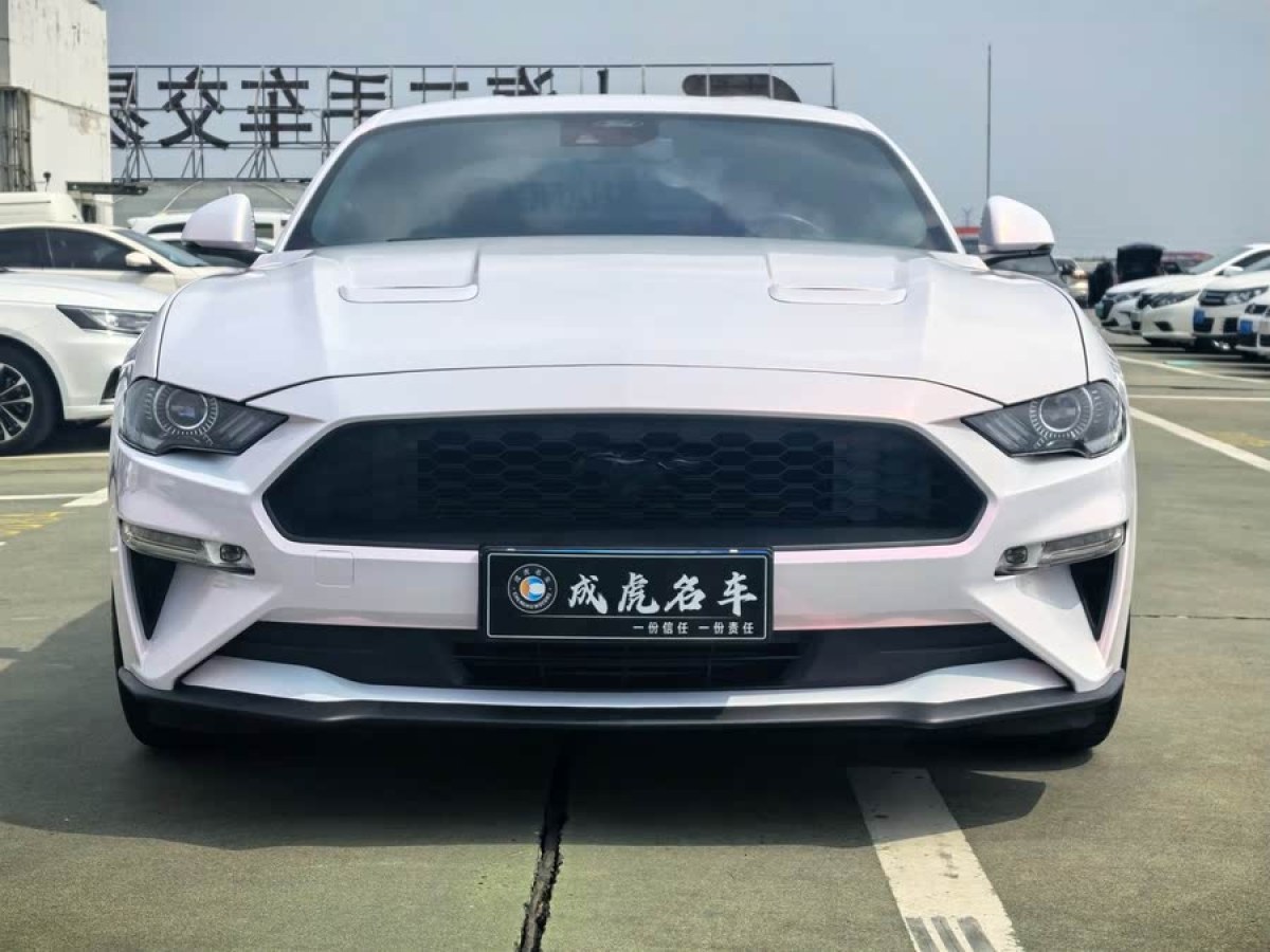 福特 Mustang  2021款 2.3L EcoBoost 黑曜魅影特別版圖片