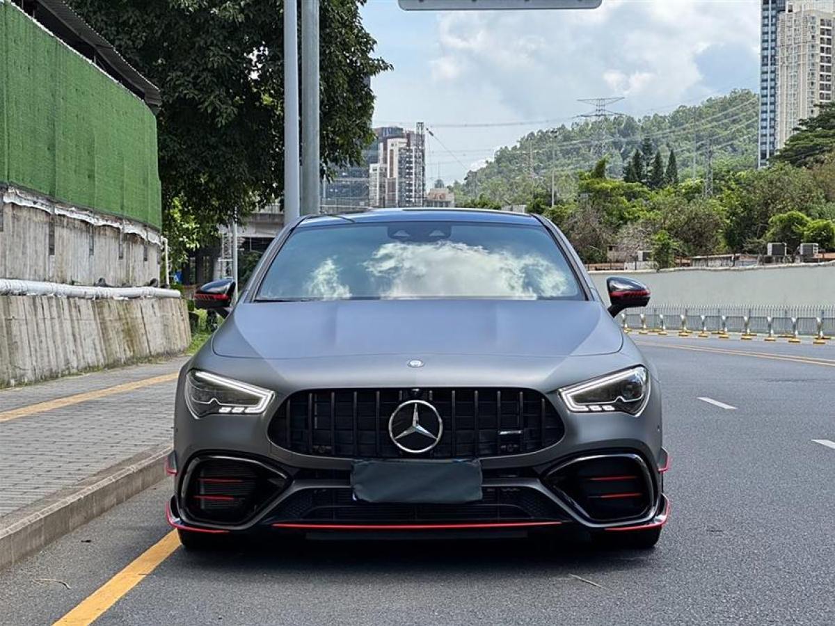 2024年1月奔馳 奔馳CLA級AMG  2024款 AMG CLA 45 S 4MATIC+ 燃擎當道特別版