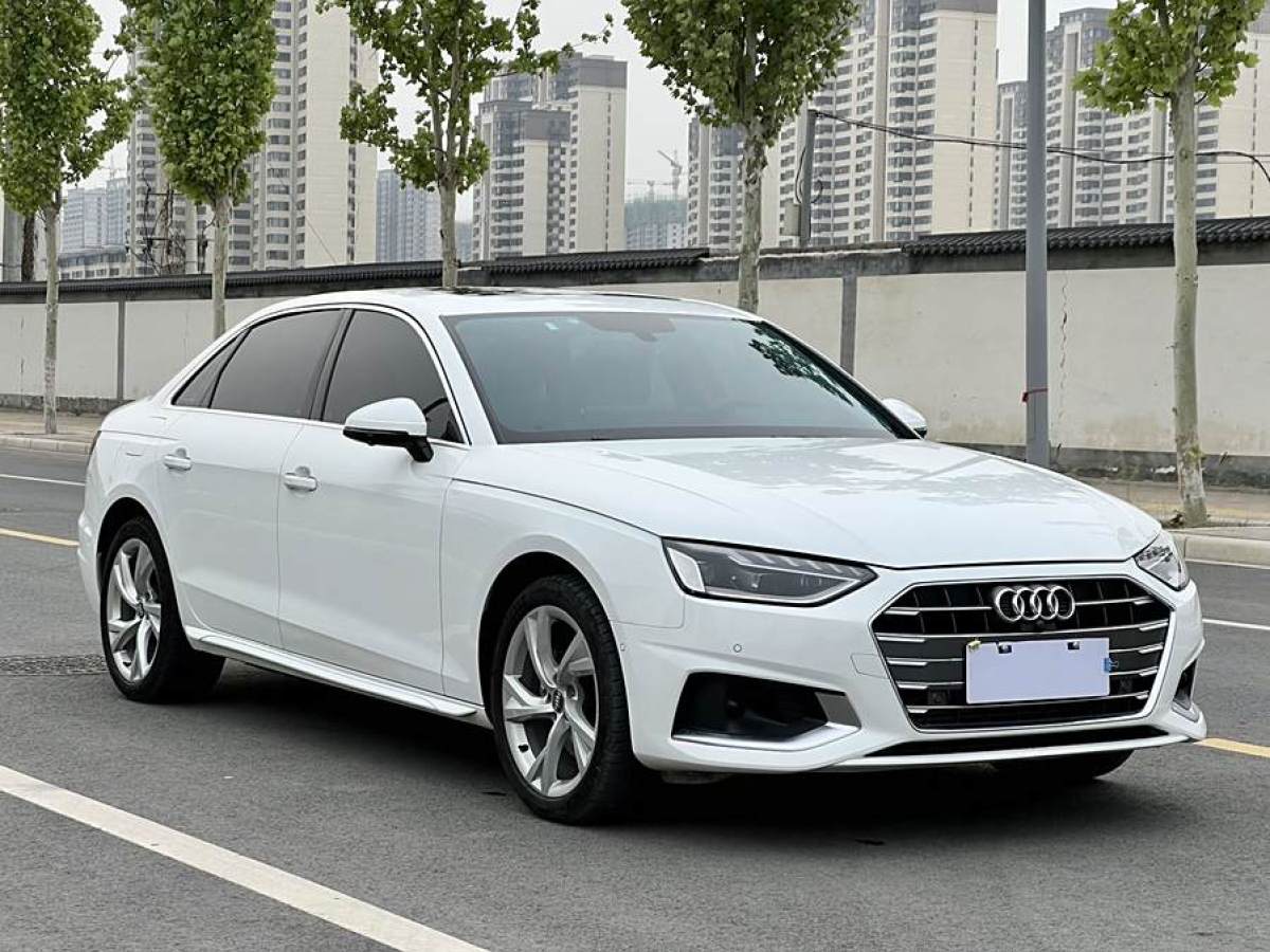 2021年1月奧迪 奧迪A4L  2020款 40 TFSI 時尚致雅型