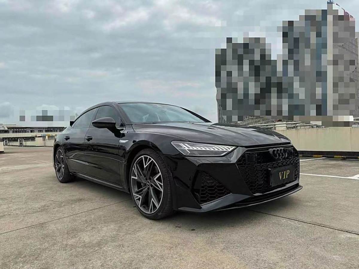 奧迪 奧迪A7L  2023款 45 TFSI quattro S-line 黑武士版圖片