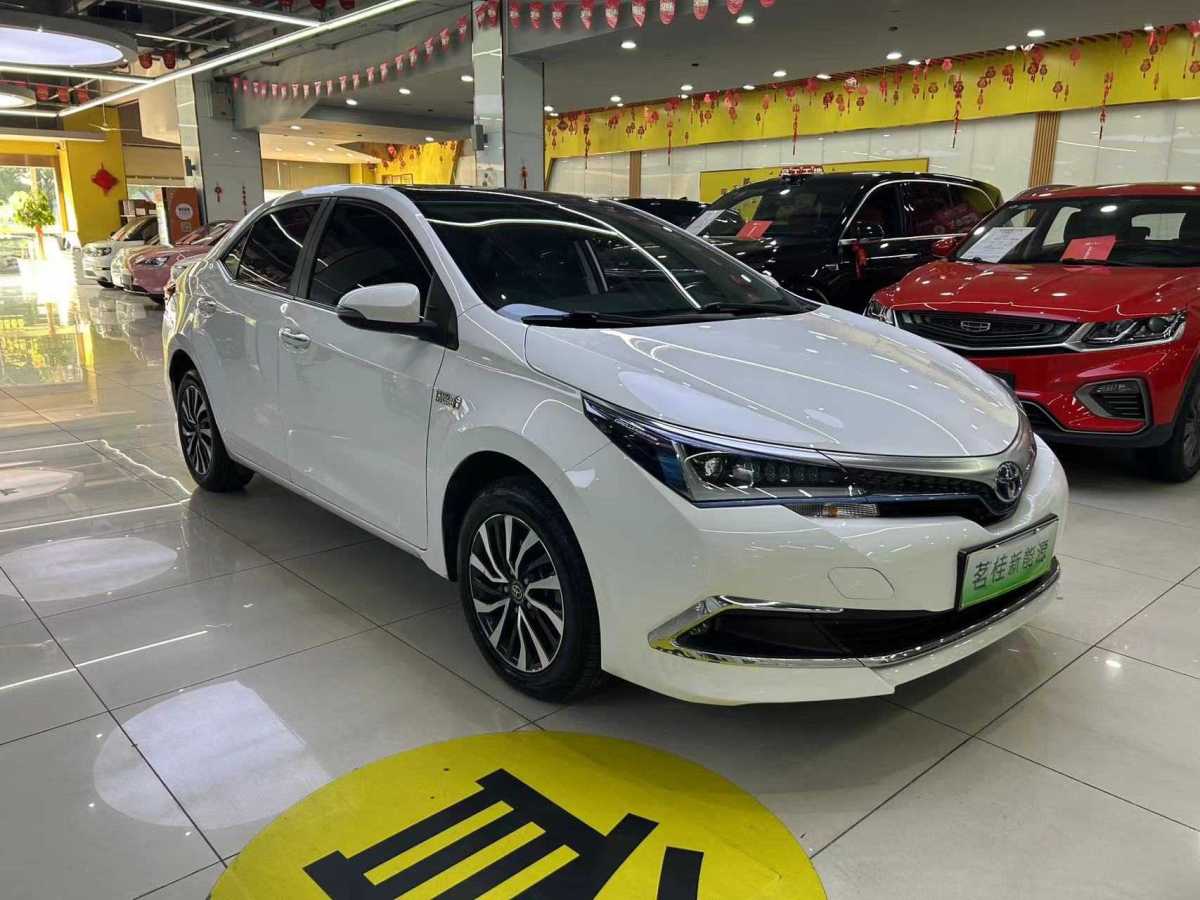 豐田 卡羅拉  2021款 雙擎 1.8L E-CVT精英版圖片