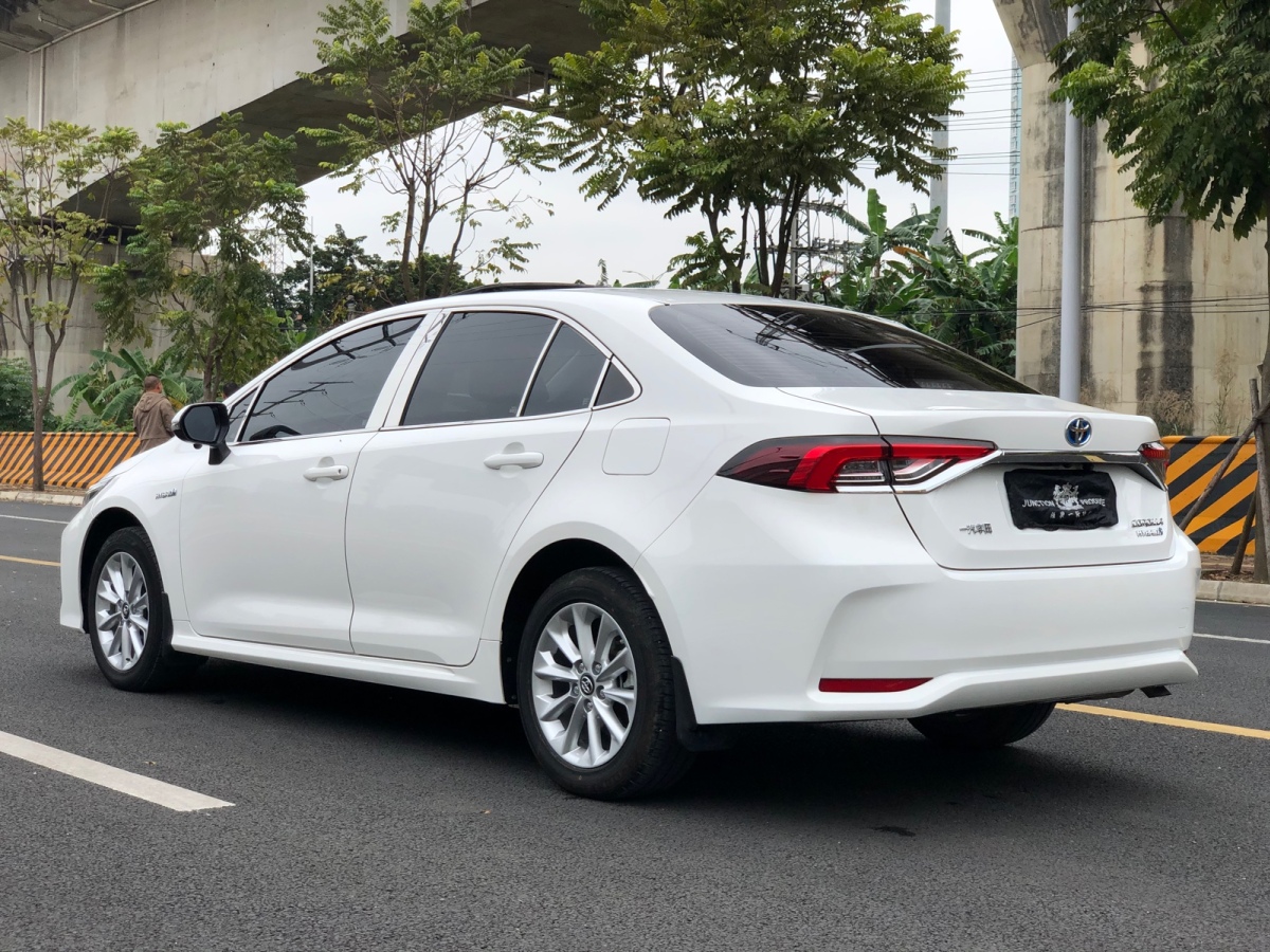 豐田 卡羅拉 2021款 雙擎 1.8l e-cvt精英版圖片