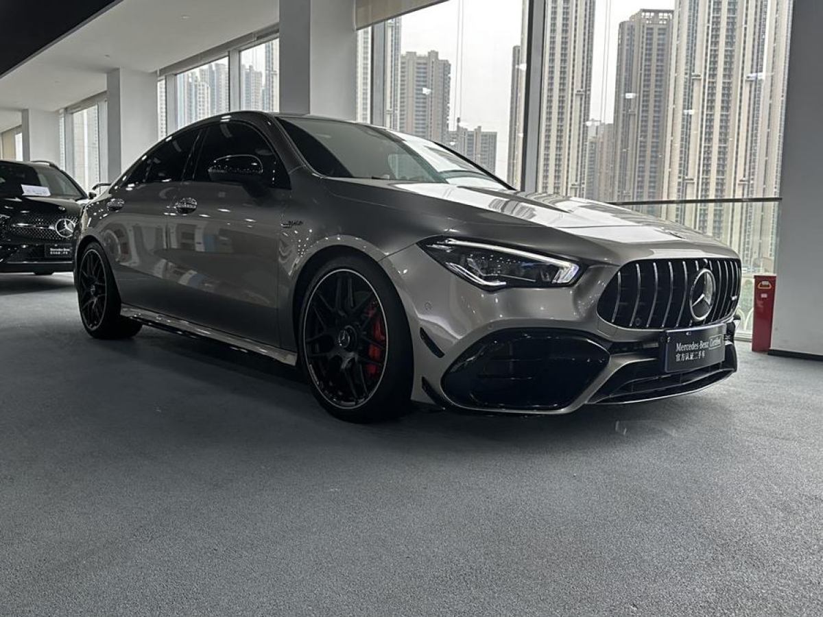 奔馳 奔馳CLA級AMG  2021款 AMG CLA 45 S 4MATIC+圖片