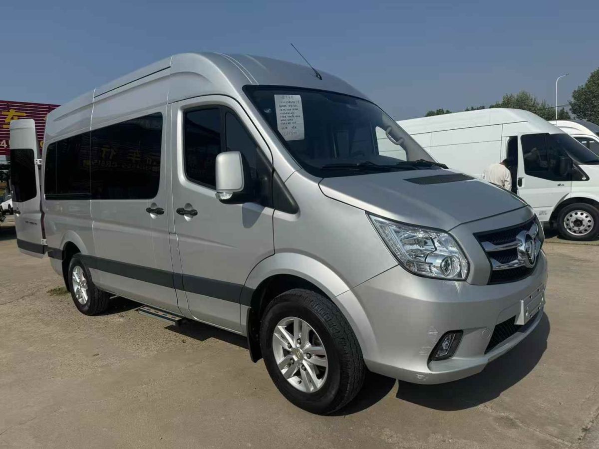 福田 圖雅諾EV  2023款 廂式運(yùn)輸車 加長(zhǎng)軸中頂 3座圖片