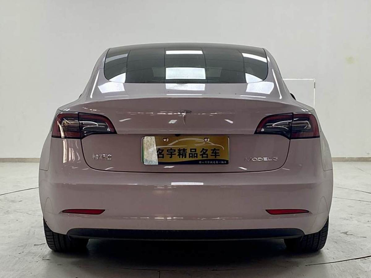 特斯拉 Model 3  2021款 改款 標(biāo)準(zhǔn)續(xù)航后驅(qū)升級版圖片