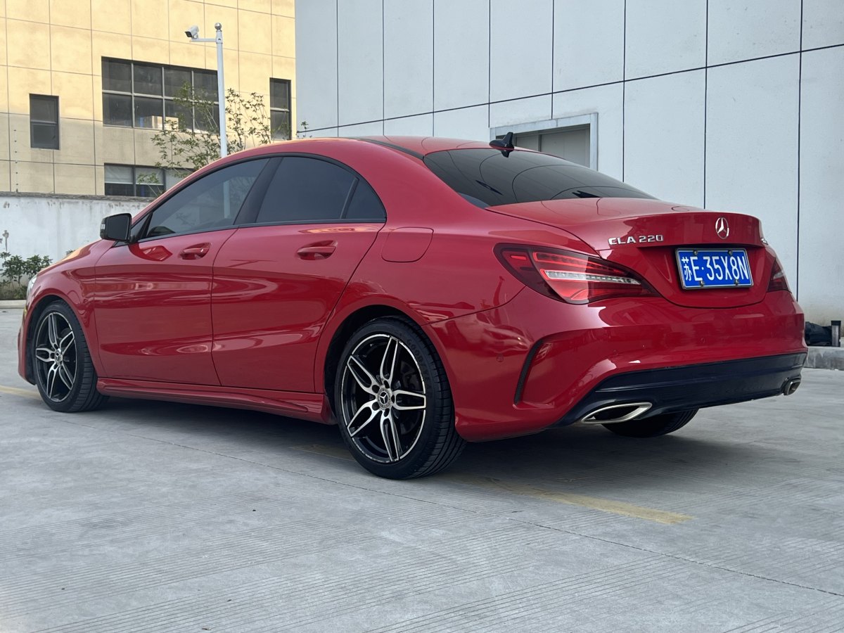 2017年6月奔馳 奔馳CLA級  2017款 改款 CLA 220 4MATIC