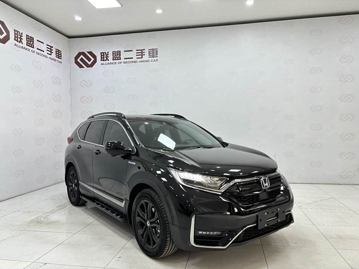 本田 CR-V  2021款 銳?混動 2.0L 兩驅(qū)凈?黑爵士版圖片