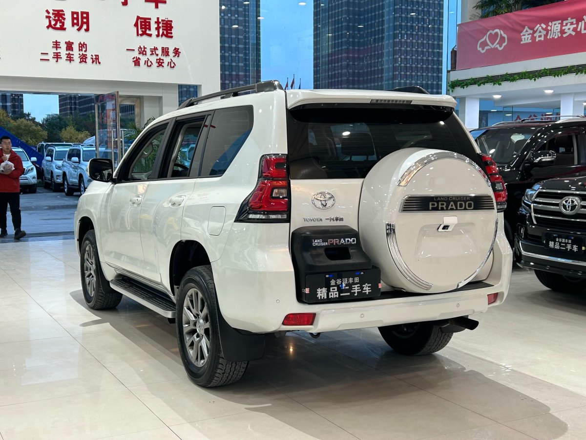 豐田 普拉多  2018款 3.5L 自動(dòng)TX-L后掛備胎圖片