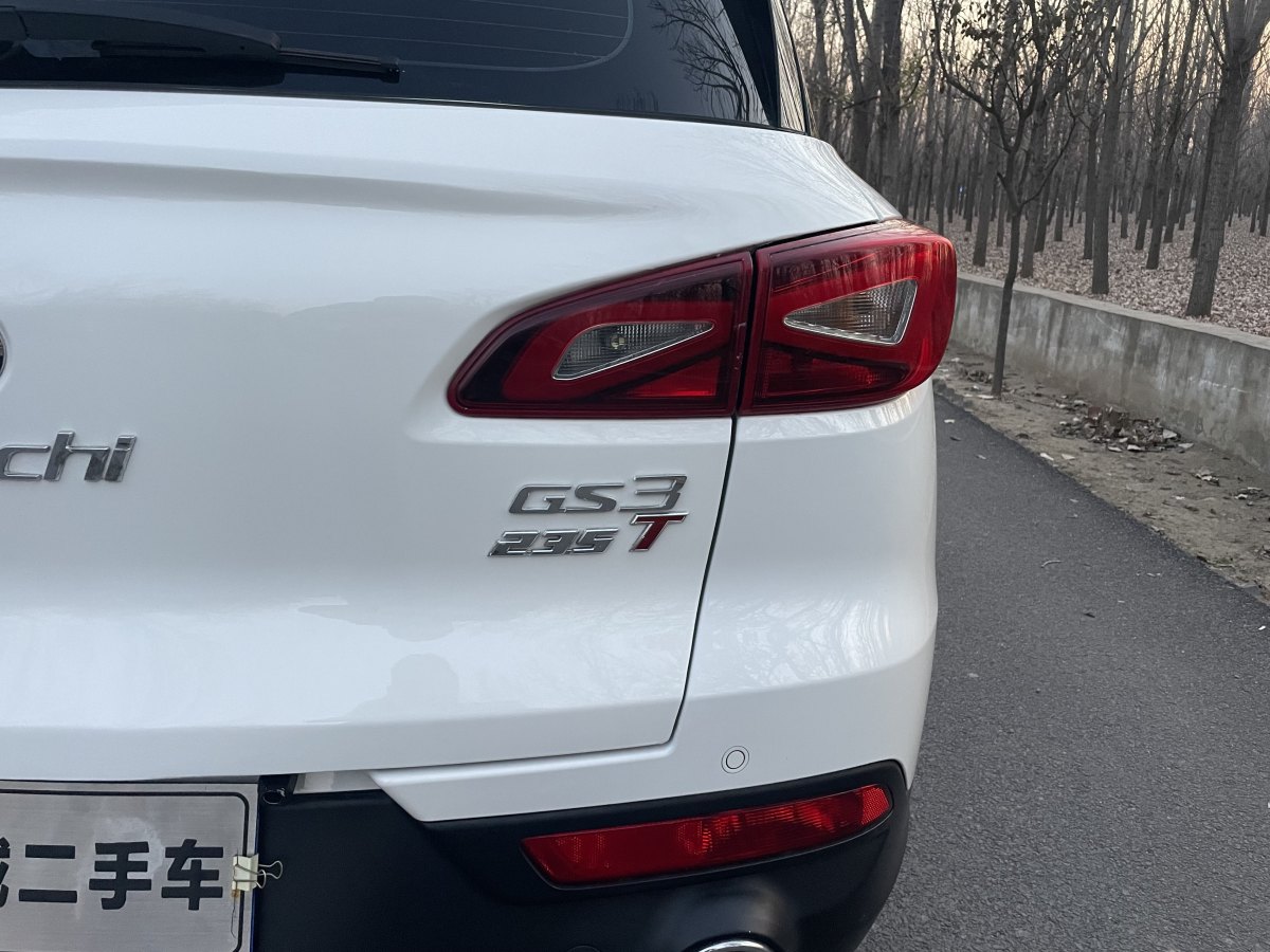 廣汽傳祺 GS3  2019款 235T 手動(dòng)精英版圖片