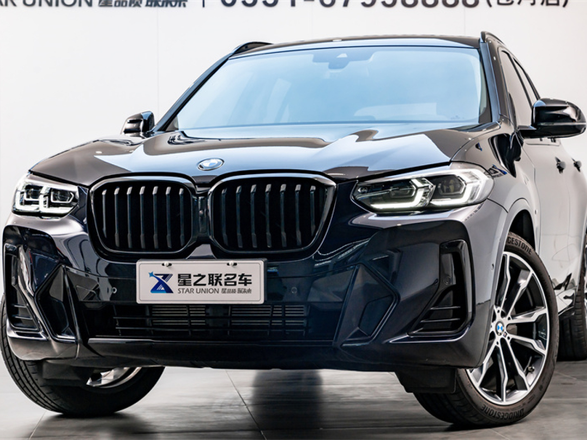 寶馬X3 22款 改款二 xDrive30i  領(lǐng)先型 M曜夜套裝圖片