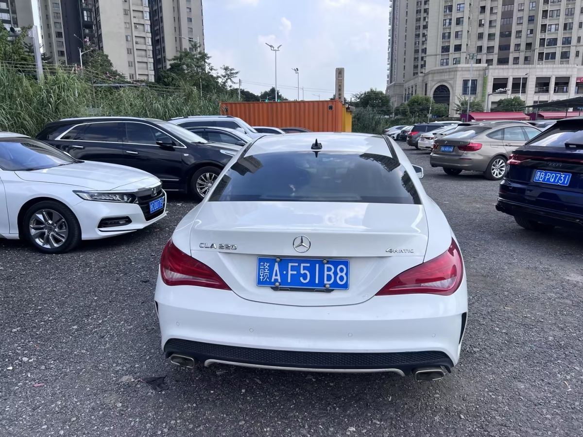 2015年9月奔馳 奔馳CLA級  2015款 CLA 220 4MATIC