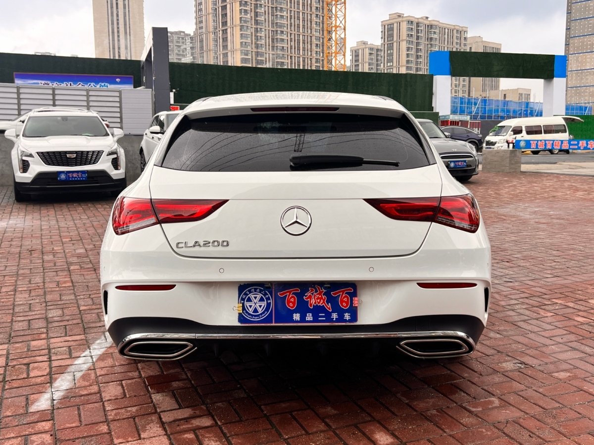 奔馳 奔馳CLA級  2020款 CLA 200 獵跑車圖片