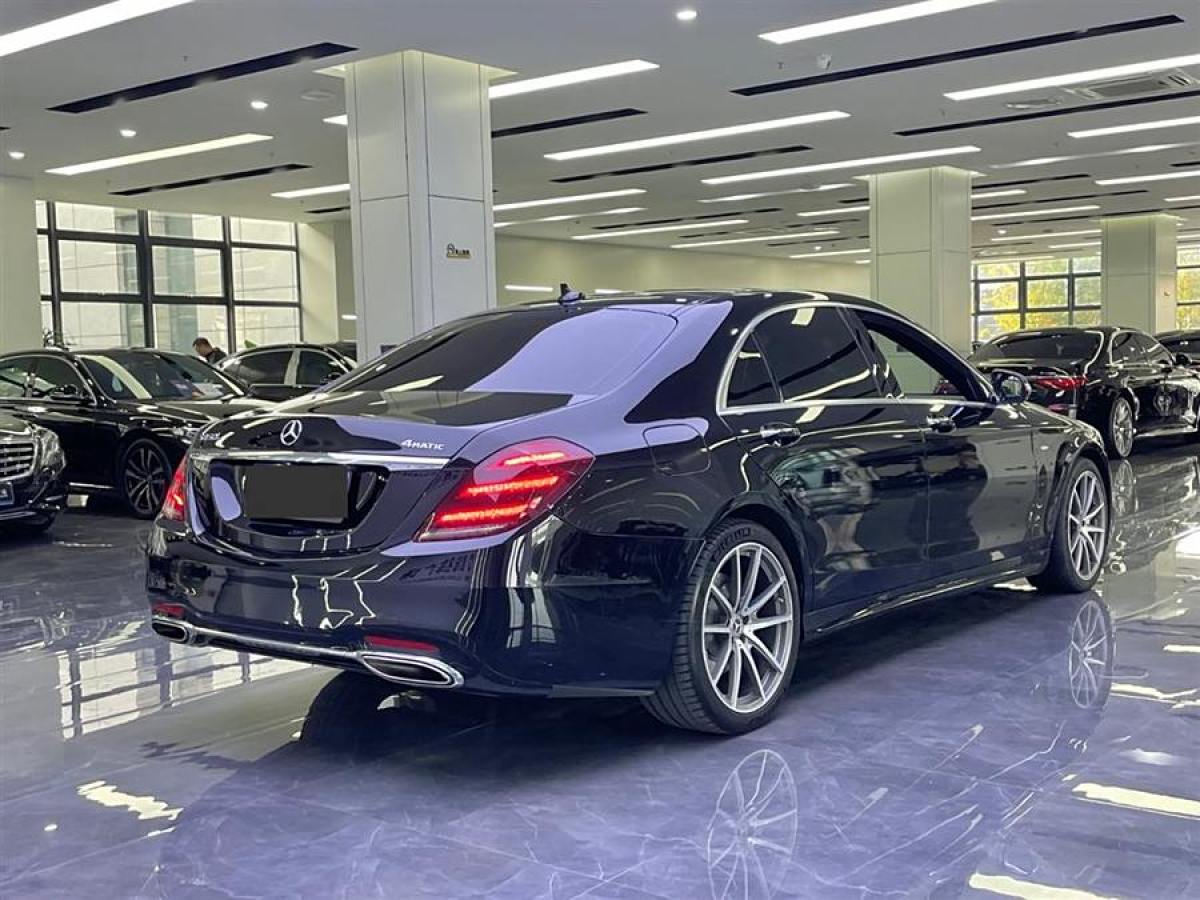 奔馳 奔馳S級  2019款 S 450 L 4MATIC 臻藏版圖片