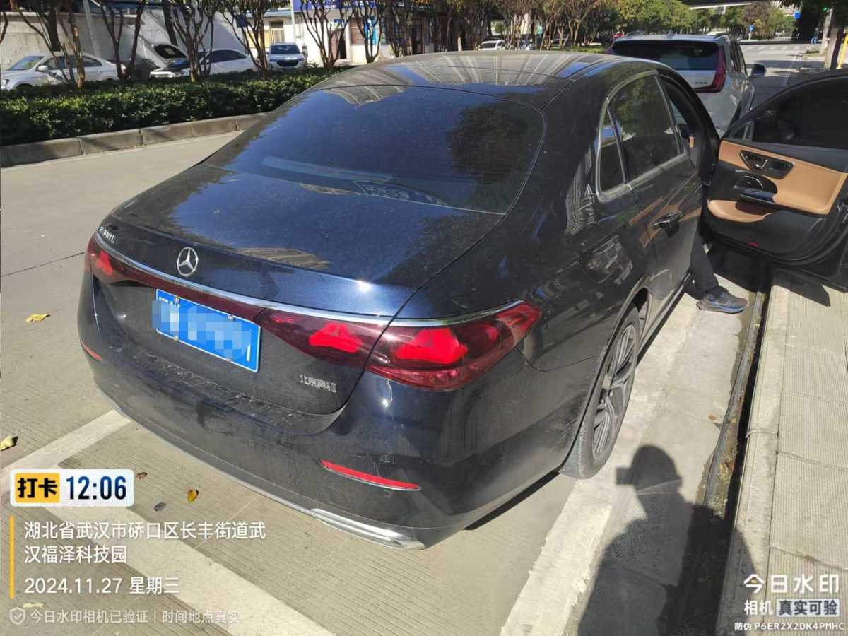 奔馳 奔馳E級(jí)  2024款 E 300 L 時(shí)尚型圖片