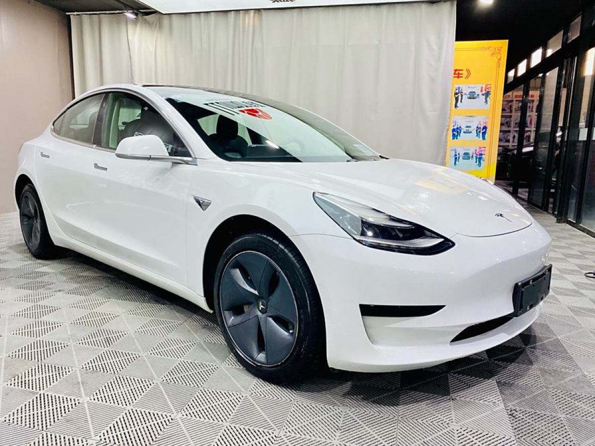 2020年9月特斯拉 Model 3  2020款 改款 標(biāo)準(zhǔn)續(xù)航后驅(qū)升級版