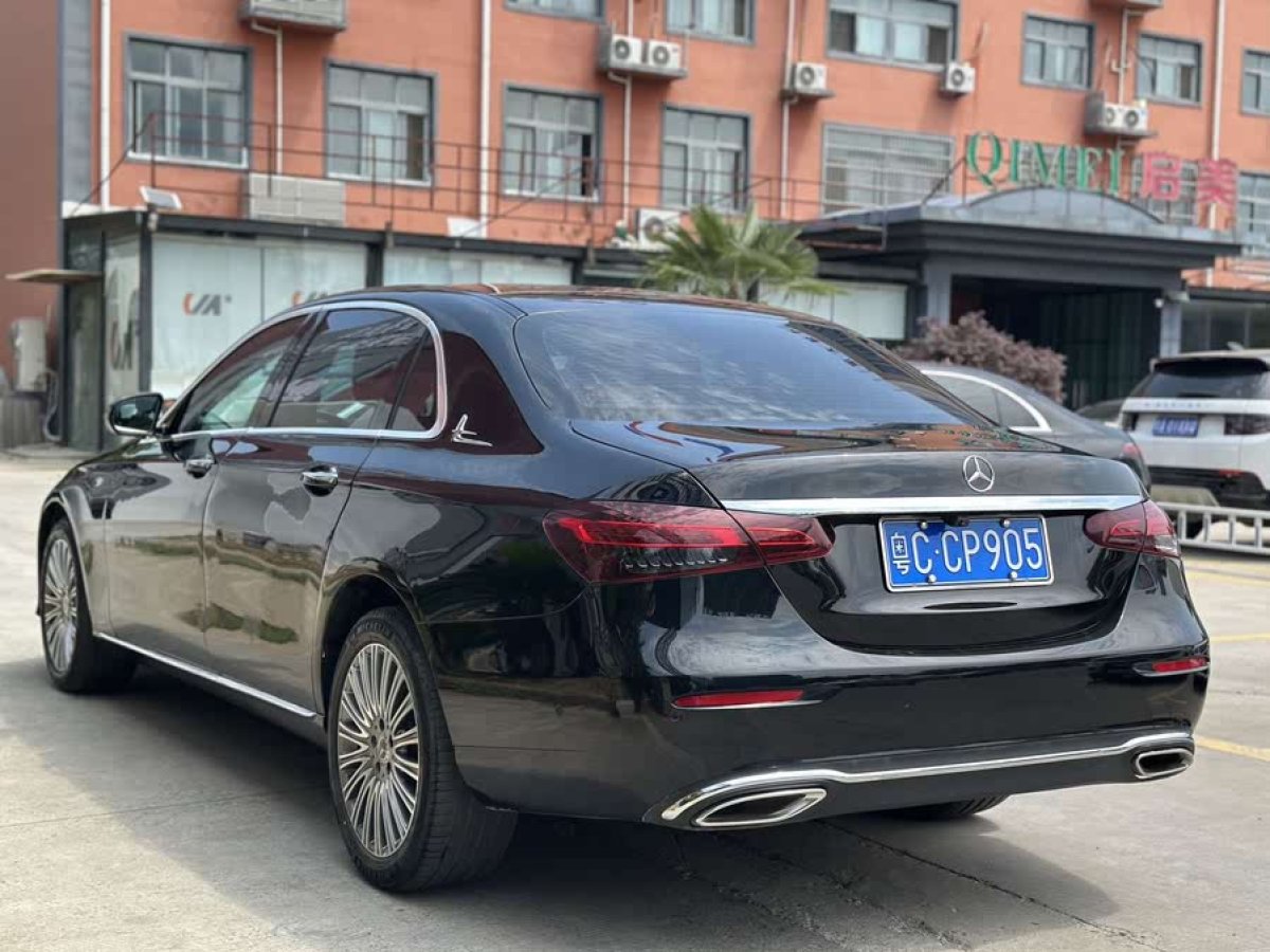 奔馳 奔馳E級  2021款 改款 E 300 L 時尚型圖片