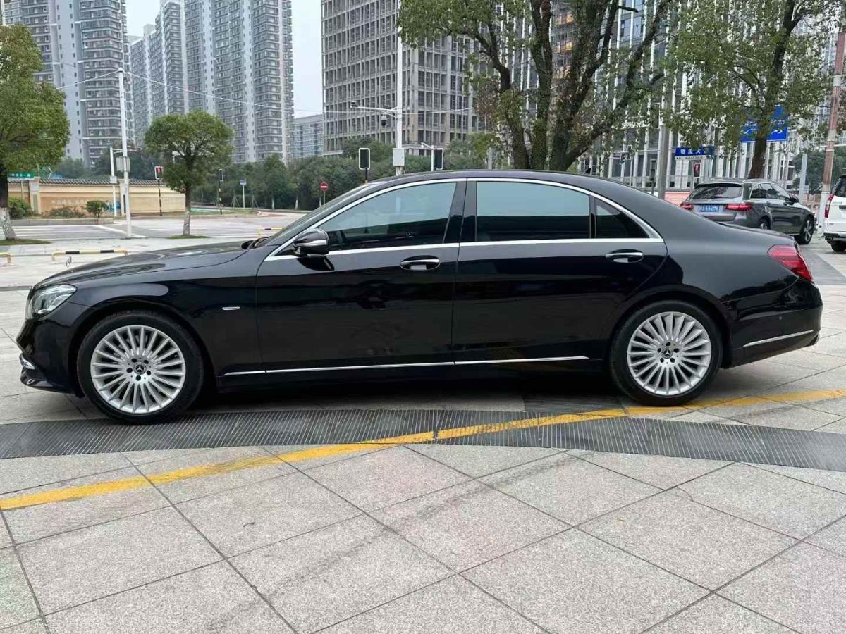 奔馳 奔馳S級  2020款 S 450 L 4MATIC 臻藏版圖片