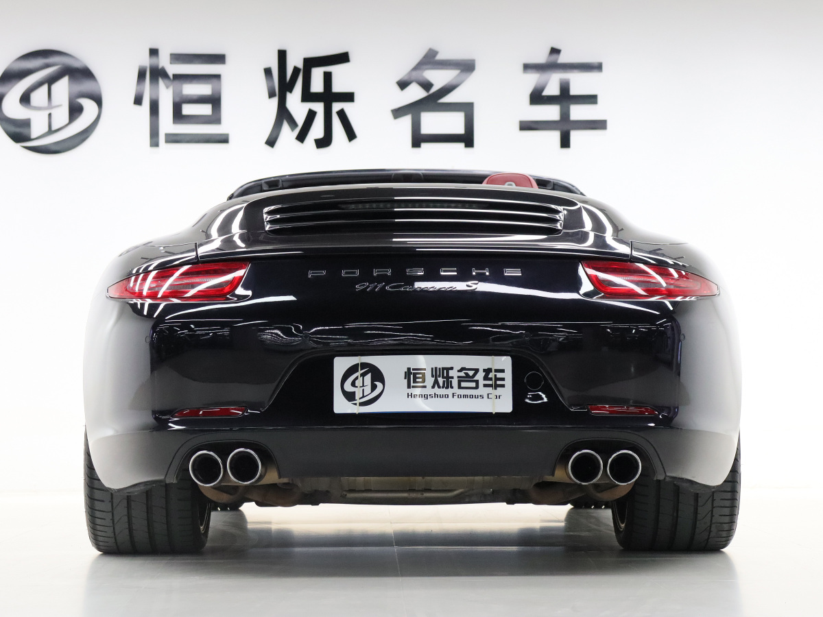 保時(shí)捷 911  2015款 Carrera Cabriolet 3.4L Style Edition圖片