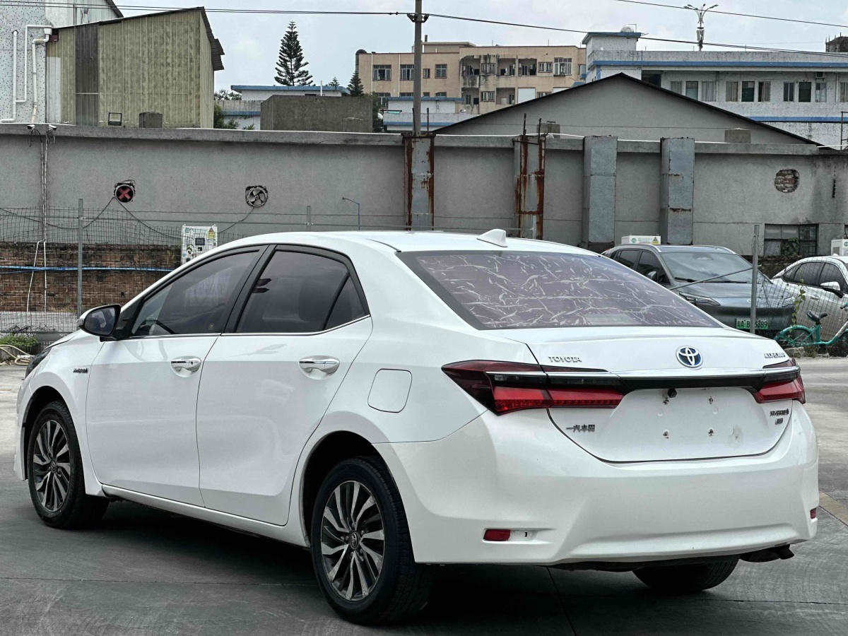 豐田 卡羅拉  2017款 改款雙擎 1.8L E-CVT精英版圖片